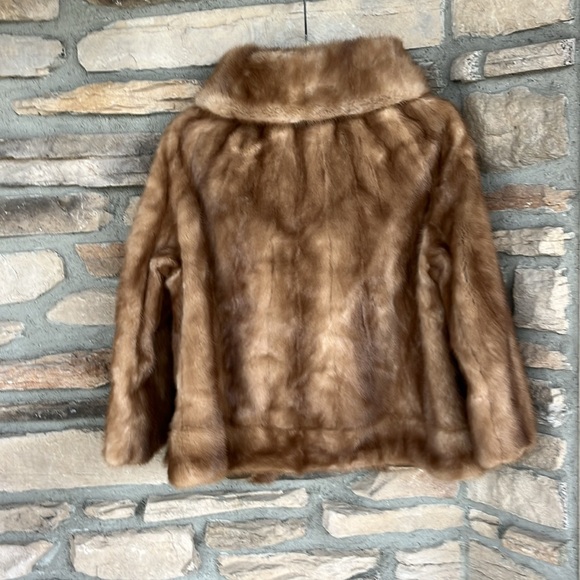 Emba Pastel natural brown mink, royal quality coat - Picture 4 of 12